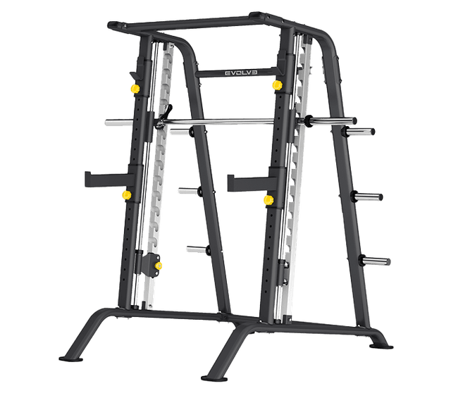 Evolve Econ Series Plate Loaded Squat Rack & Smith Machine (EC-001)
