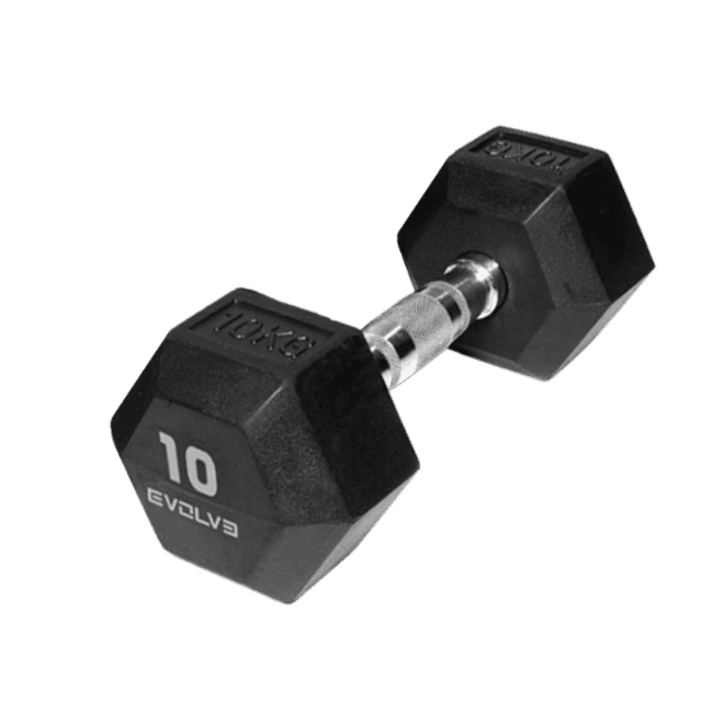 Evolve TPU Hexagon Dumbbells 1 - 50 kg (DB-HX)