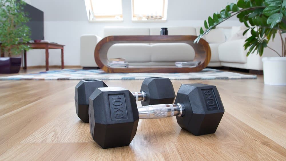 hex dumbbells