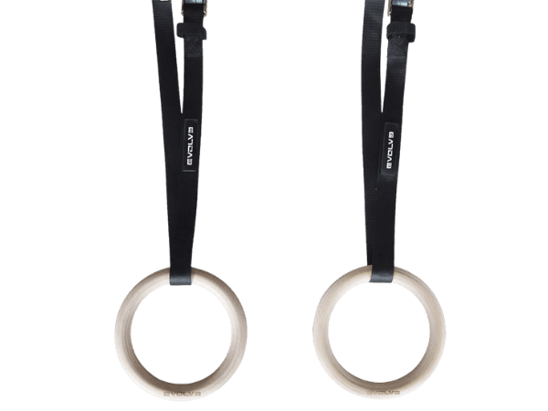 Evolve Wooden Gym Rings (WR-320)