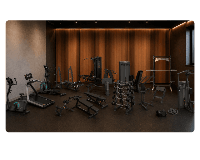 Evolve Prime Series Home Gym Set (100m²)