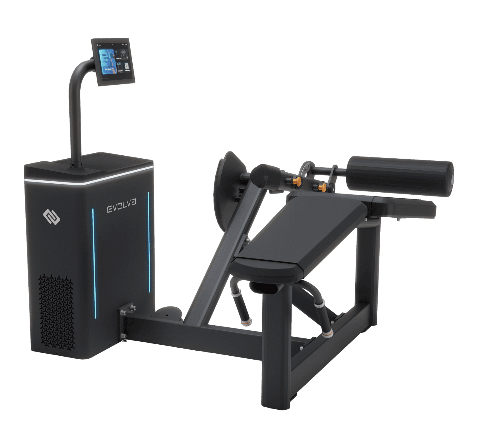Evolve Digital Strength Series Selectorized Prone Leg Curl (DS-518)