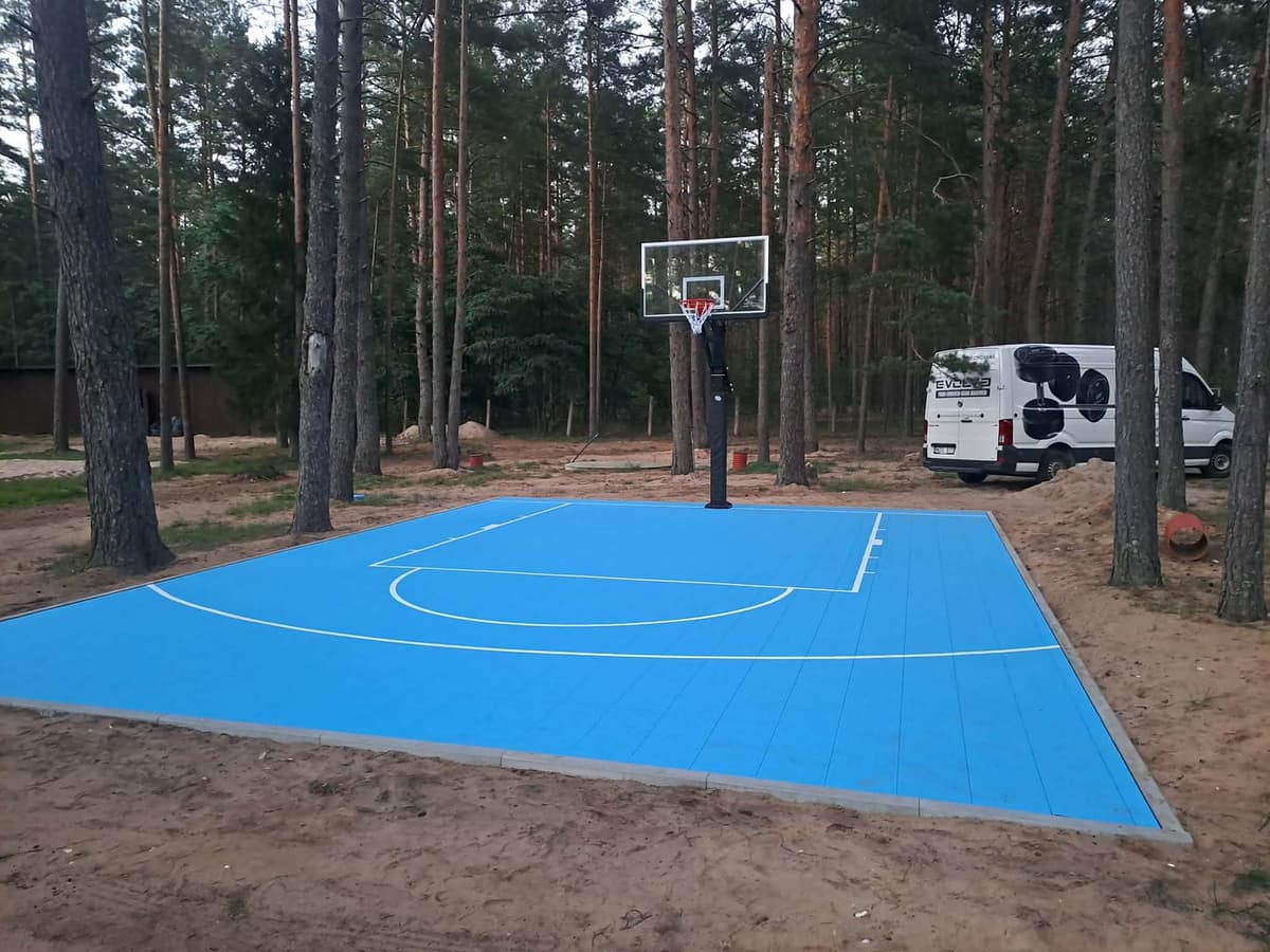 Basketball Court, Švenčionys, Lithuania