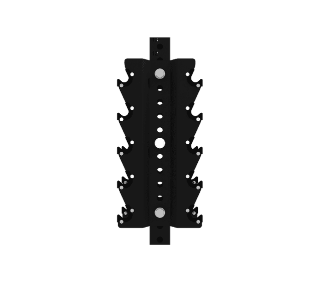 Evolve Single / Double Vertical Dumbbell Storage Attachment for 5 pairs (DS-100)