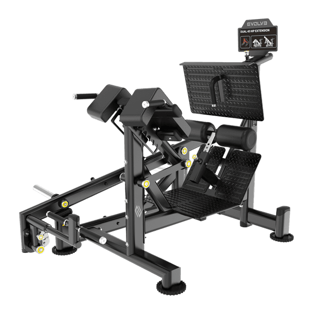 Evolve Prime Series Plate Loaded Back Extension Machine (PR-330)